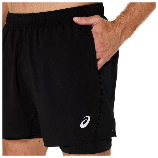 Asics Ανδρικό σορτς Core 2in1 5'' Shorts